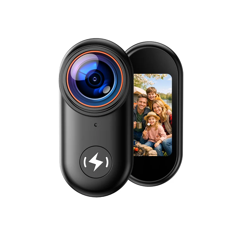 AC27 4K Thumb Size POV Cam for TikTok YouTube Vlog with Free 64GB Storage